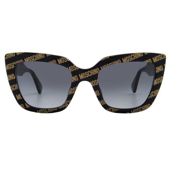 NEW!!! Moschino Black Sunglasses  MOS148/S 7RM9O, Authentic - Picture 2 of 5
